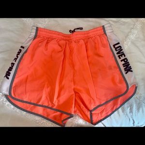Victoria Secret PINK jogger shorts.
